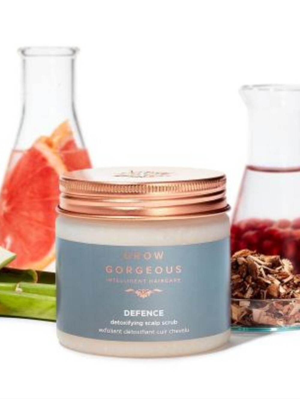 Grow Gorgeous Defence Detoxifying Scalp Scrub Nwt